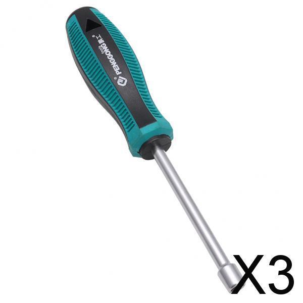 3x3mm Metal Socket Driver Wrench Screwdriver Hex Nut Key Nutdriver Hand Tool 7.0mm