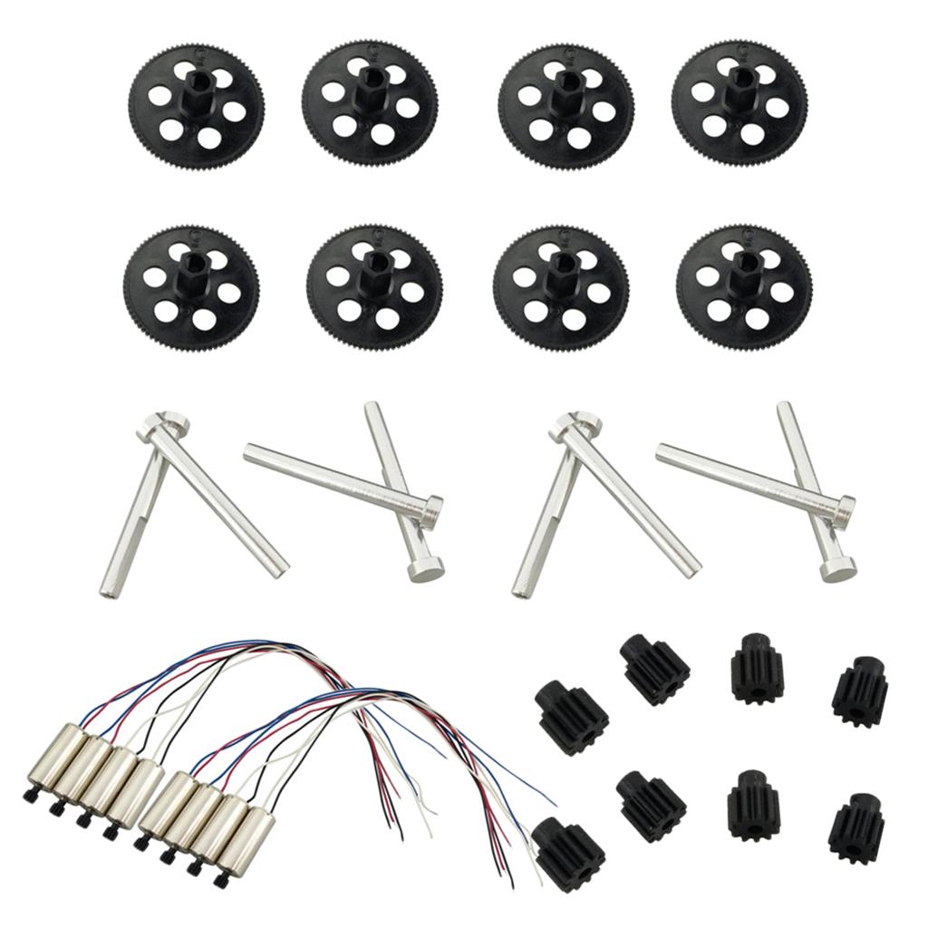 32X Upgrade Aluminum Shaft Gear Motor for Visuo XS809 XS809HW XS809HC drone