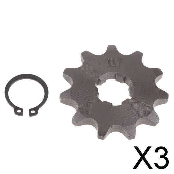 3xTooth Front Engine Sprocket for SDG 110cc 125cc Dirt Bike ATV 420-11T-17mm