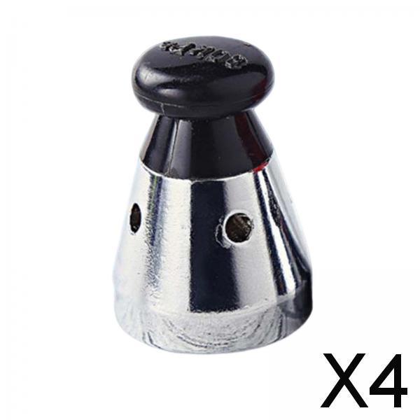 4xPressure Cooker Jigger Pressure Pressure Cooker Accessories for Pot black