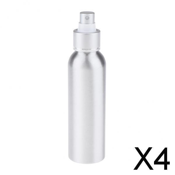 4xEmpty Pump Spray Bottle Perfume Atomizer Fine Mist Sprayer for Travel 120ML