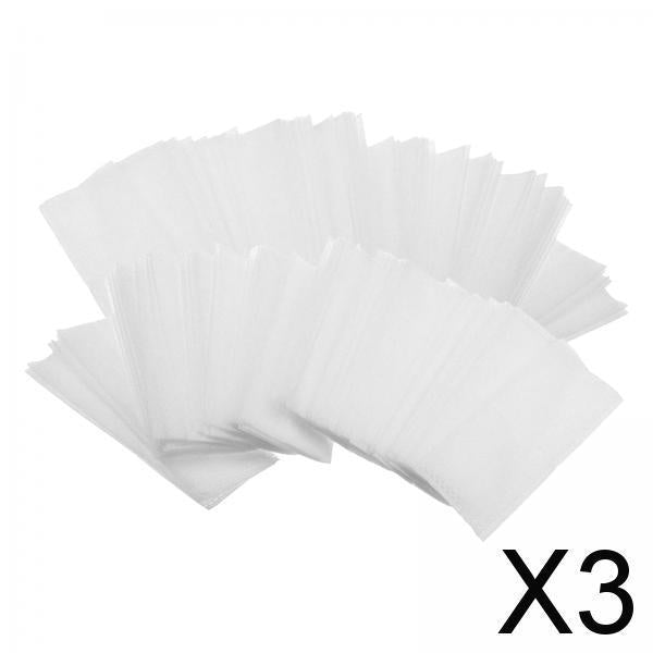3x300pcs/Set Biodegradable Non-Woven Nursery Bag Plants Grow Pots 8x10cm