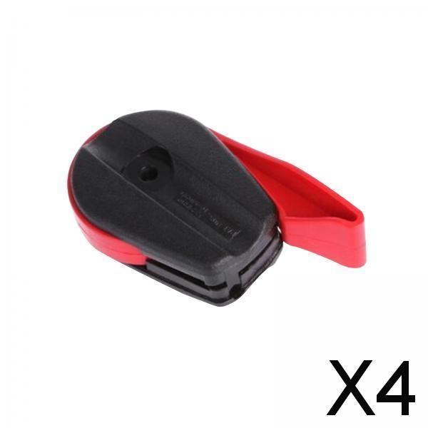 4xLawn Mower Throttle Lever for Lawnmowers Repair Throttle Control Heads red