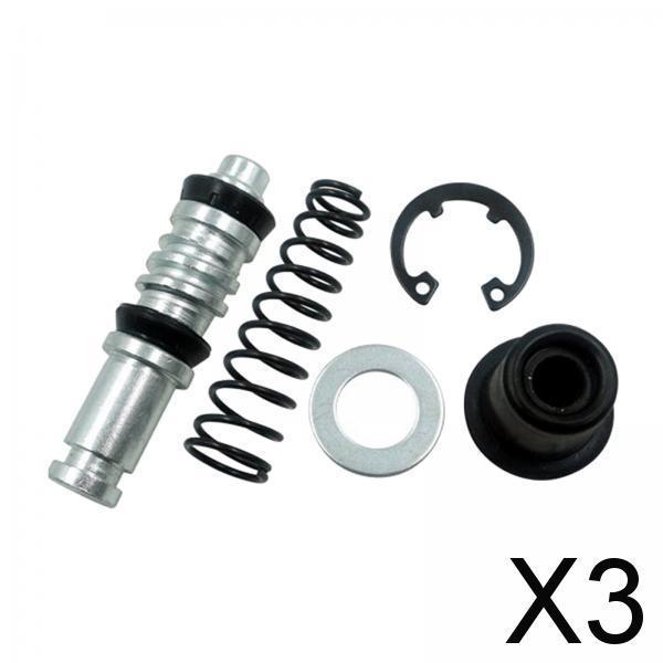 3xClutch Brake Pump Piston Plunger Repair Kit Durable Replace for Scooter Upper Pump 12.7mm