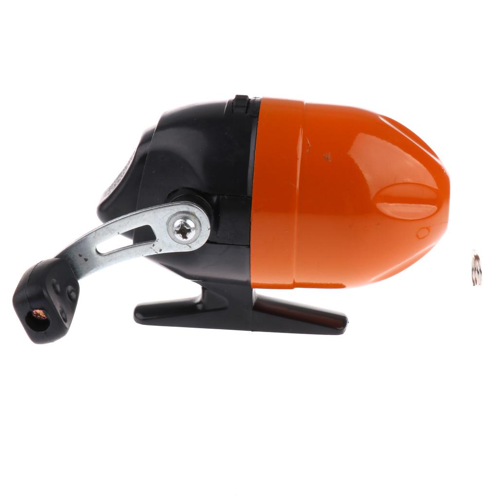 Mini Closed Face Spinning Reel Smooth Outlet Fishing Reel Too Orange