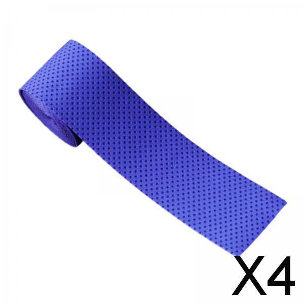 4xTennis Badminton Racket Grip Tape Table Tennis AntiSlip Grip Handle Tape Violet