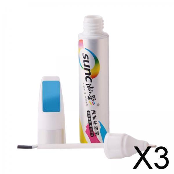 3xCar Touch up Paint Pen Quick Drying 12ml Car Scratch Repair Pen for Byd Blue