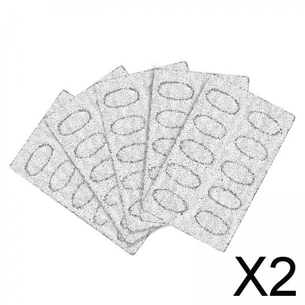 2x50Pcs Nail Pusher Replace Sanding Paper for Home SPA Salon Manicure Pedicure 100 Grit