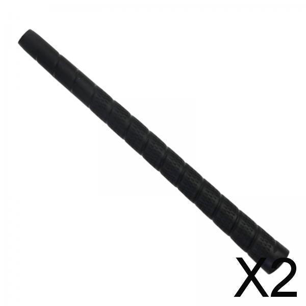 2xGolf Grips Protector Training Rod Pole Handle Standard for Golf Training Black