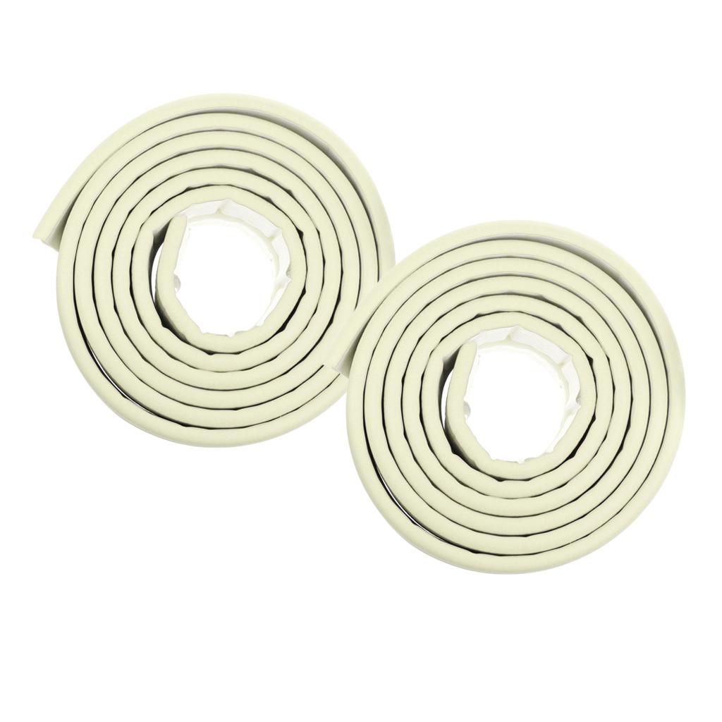 2m Baby Safety Table Desk Edge Corner Guard Cushion White Protective Strip