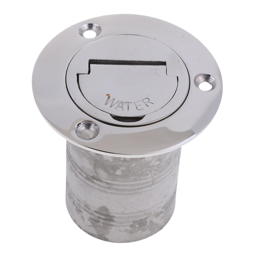 50mm Boat Deck Filler Water Tank Fill 316 Stainless Steel for Yacht Marine