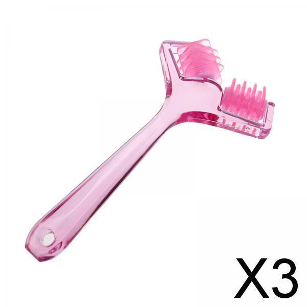 3xFace Roller Massager Portable Handheld Home Travel Use Y Shaped Face Lifting