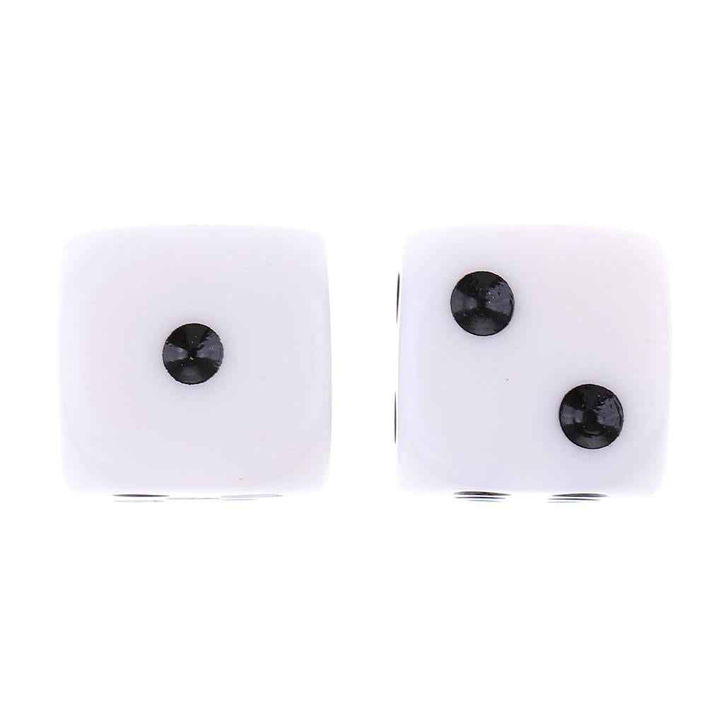 2pcs Russian Dice Deluxe Forcing Dice Magic Tircks Props Stage Accessories