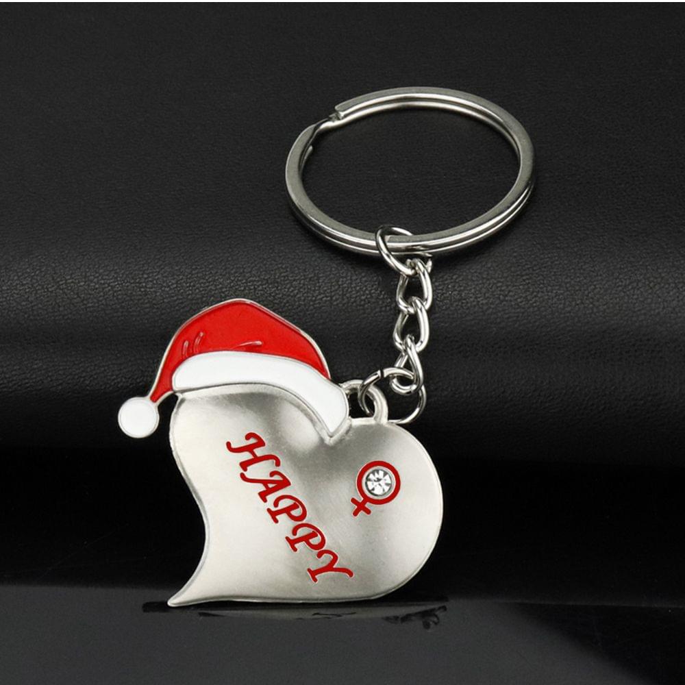 SUNMUSIC Fashion Sweethearts Metal Key Chain Women & Men - 1