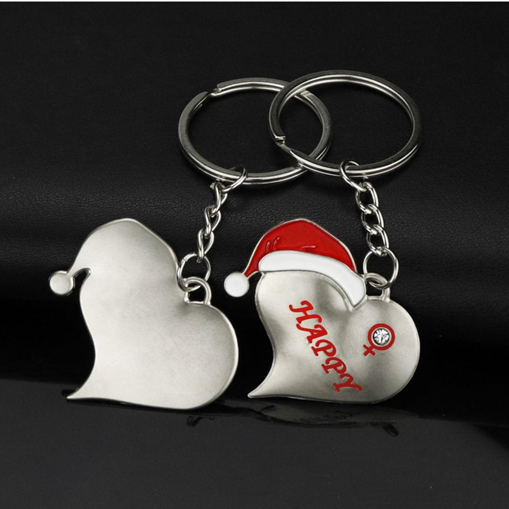 SUNMUSIC Fashion Sweethearts Metal Key Chain Women & Men - 1