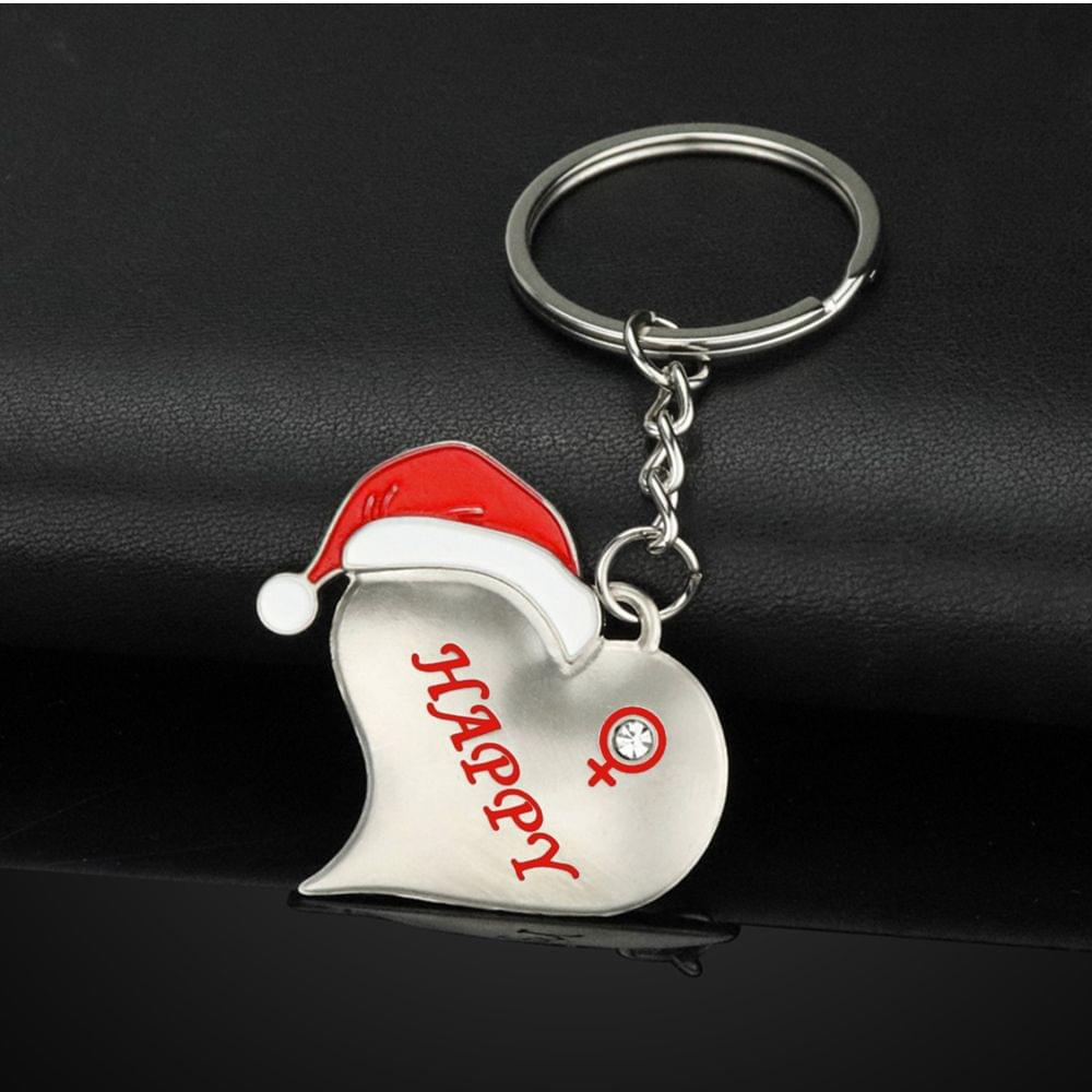 SUNMUSIC Fashion Sweethearts Metal Key Chain Women & Men - 1