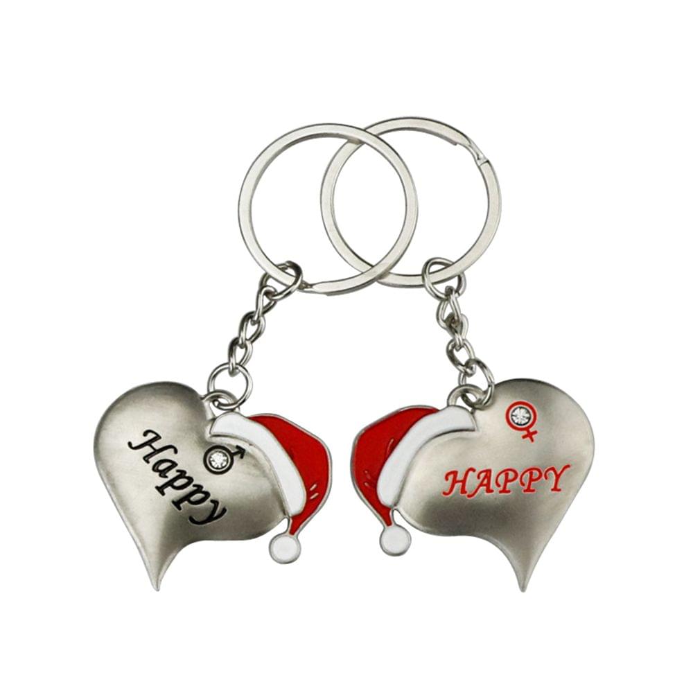 SUNMUSIC Fashion Sweethearts Metal Key Chain Women & Men - 1
