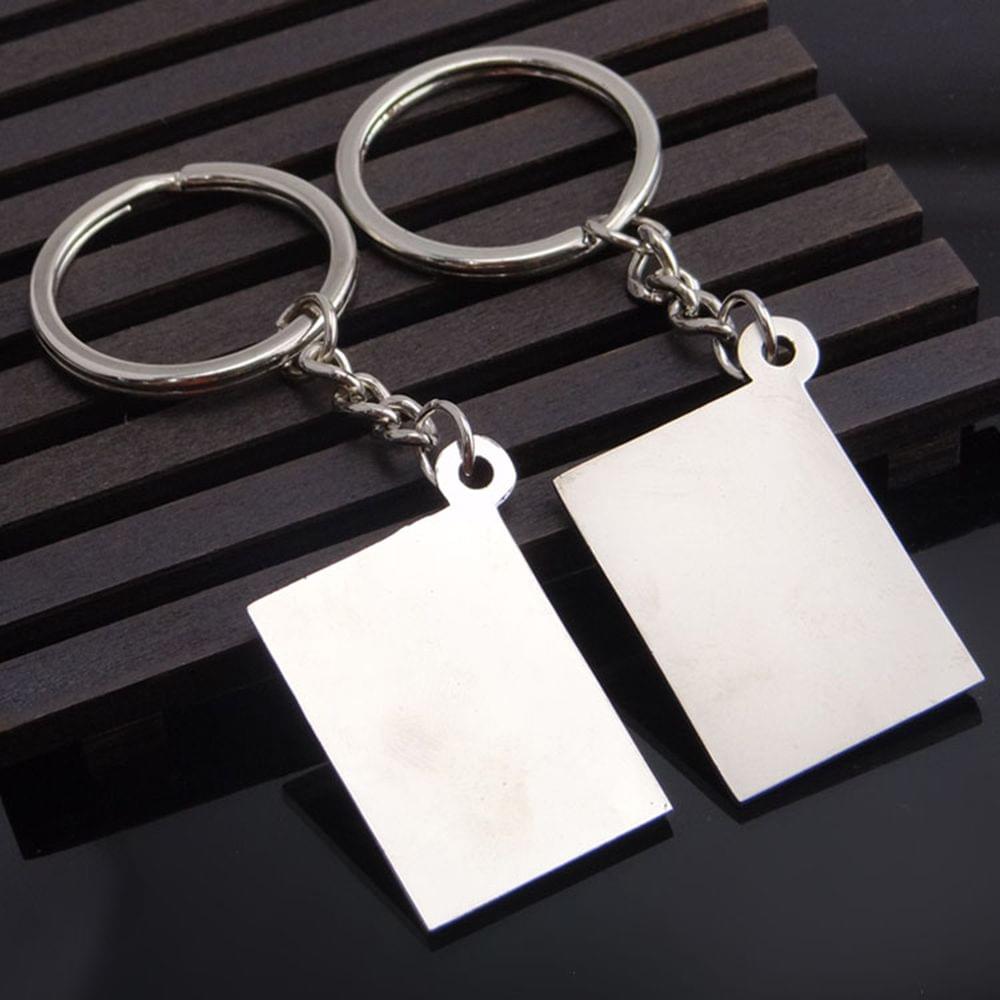 TTWHOLESALE Fashion Sweethearts Metal Key Chain Women & Men - 2