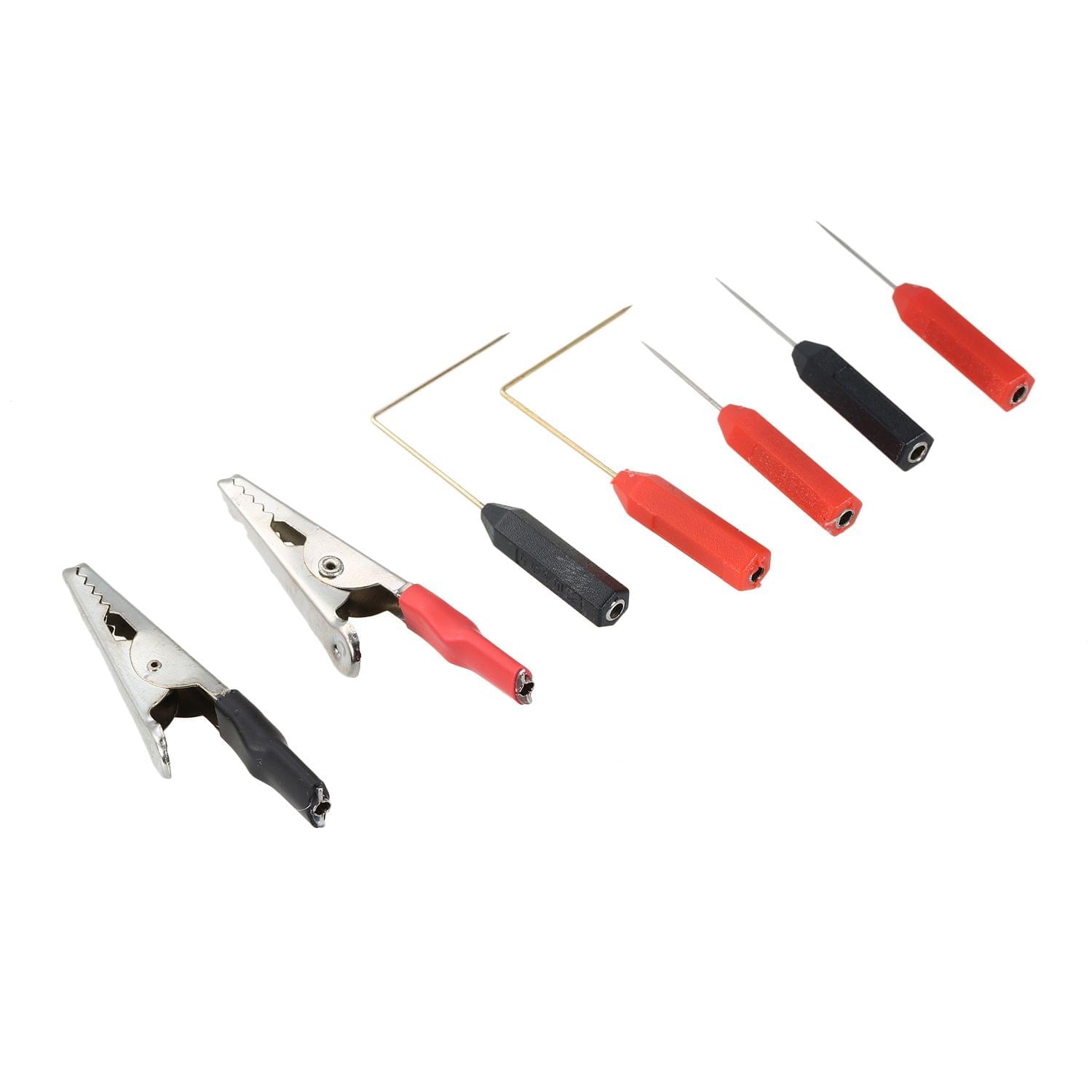 Universal Insulated Safety Multimeter Test Leads Piercing