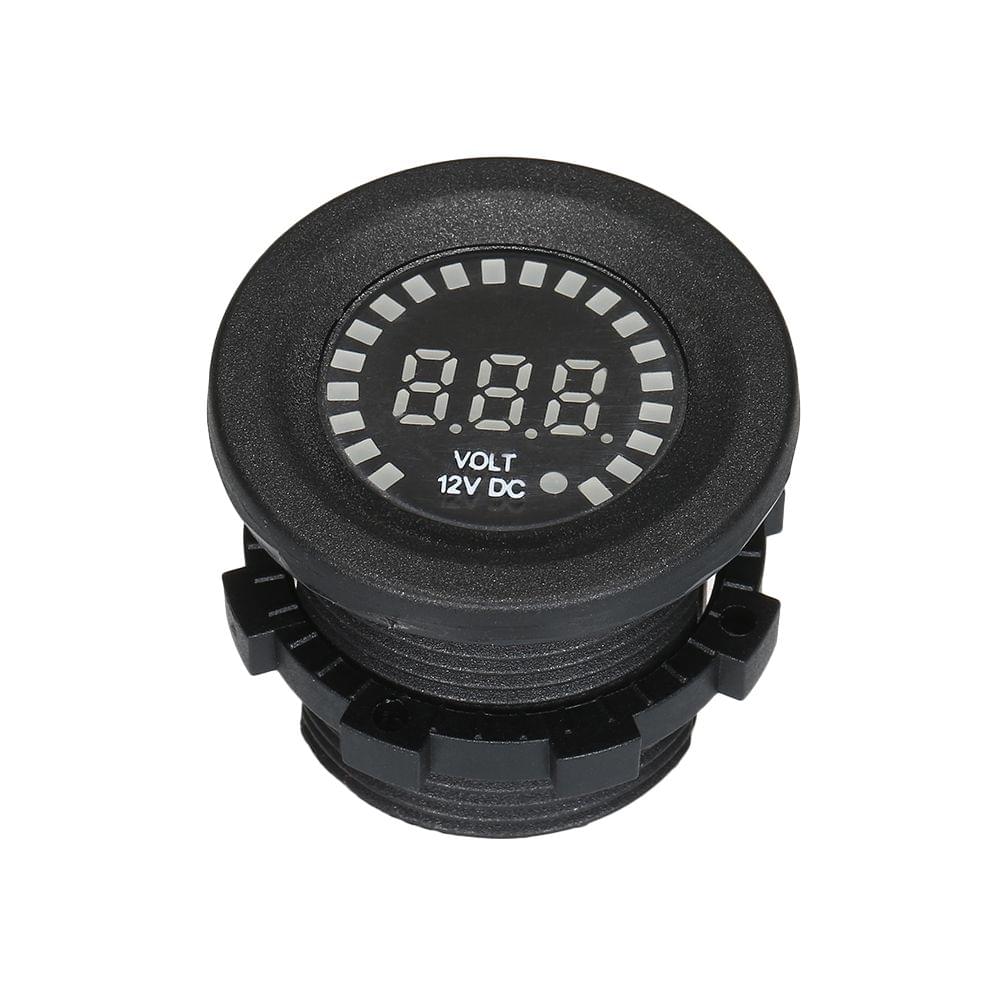 12V Mini Digital Voltage Meter LED Panel Display Voltmeter