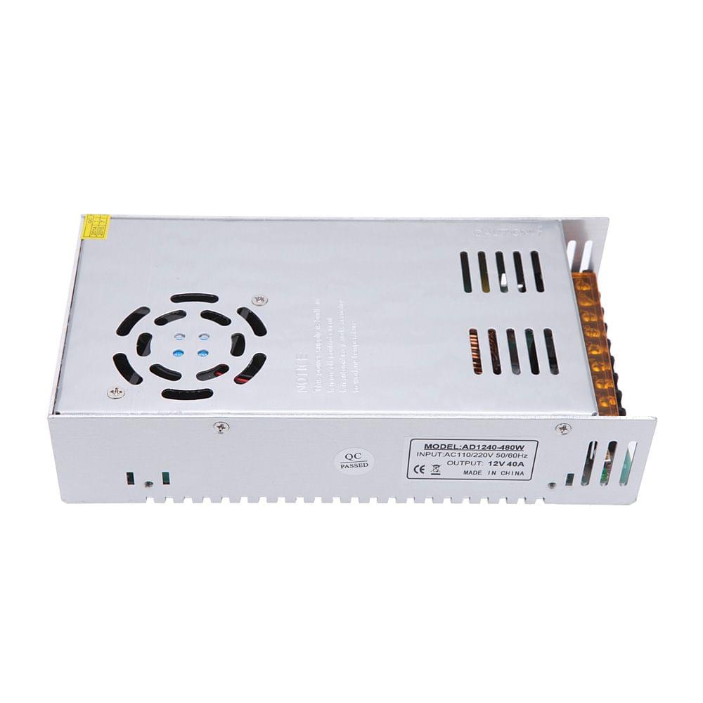 LED Driver Switch Power Supply AC 110V/220V to DC 12V 40A