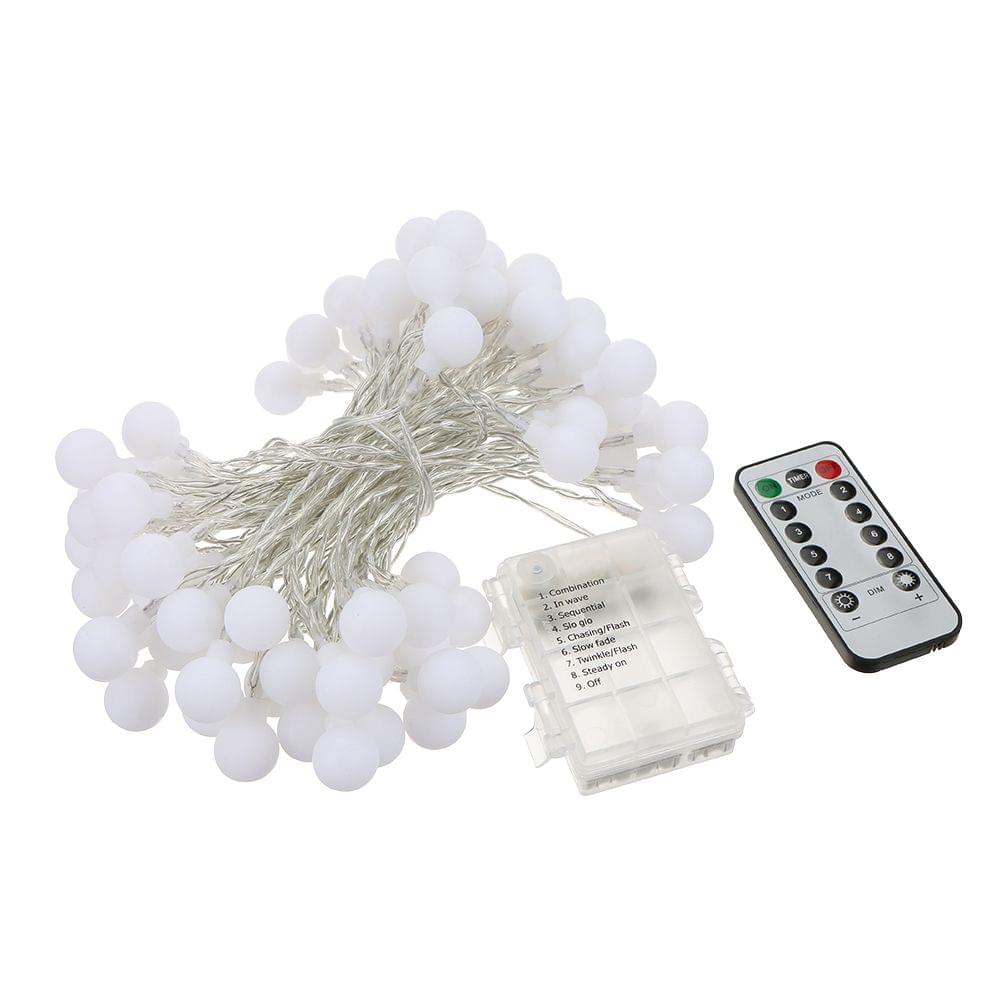 Tomshine String Light 0.6W 10M/32.8Ft 80LEDs Battery Powered