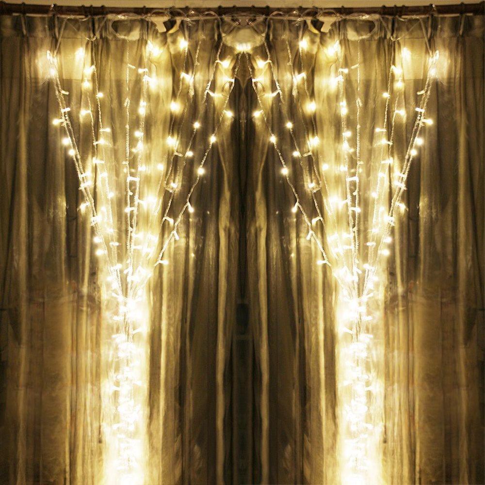 Tomshine 200LEDs String Light 6w 25 meters/82 ft IP44 Water - UK Plug