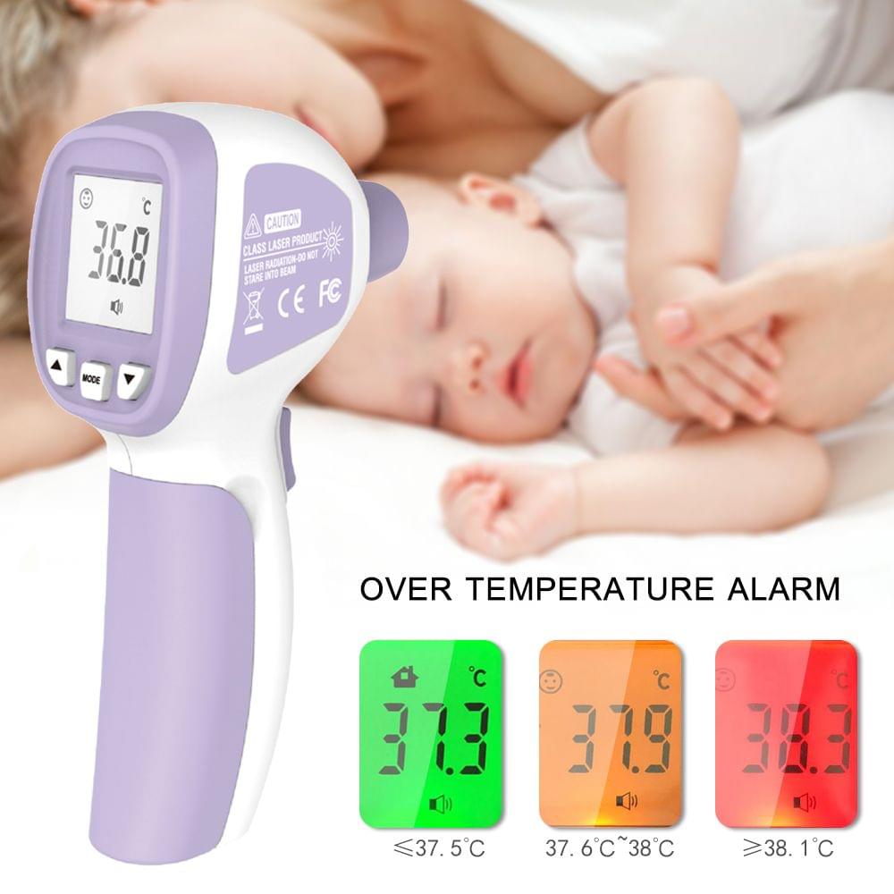 LCD Digital IR Thermometer Non-contact Infrared Forehead
