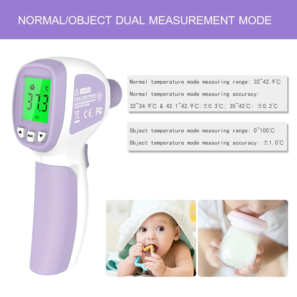 LCD Digital IR Thermometer Non-contact Infrared Forehead