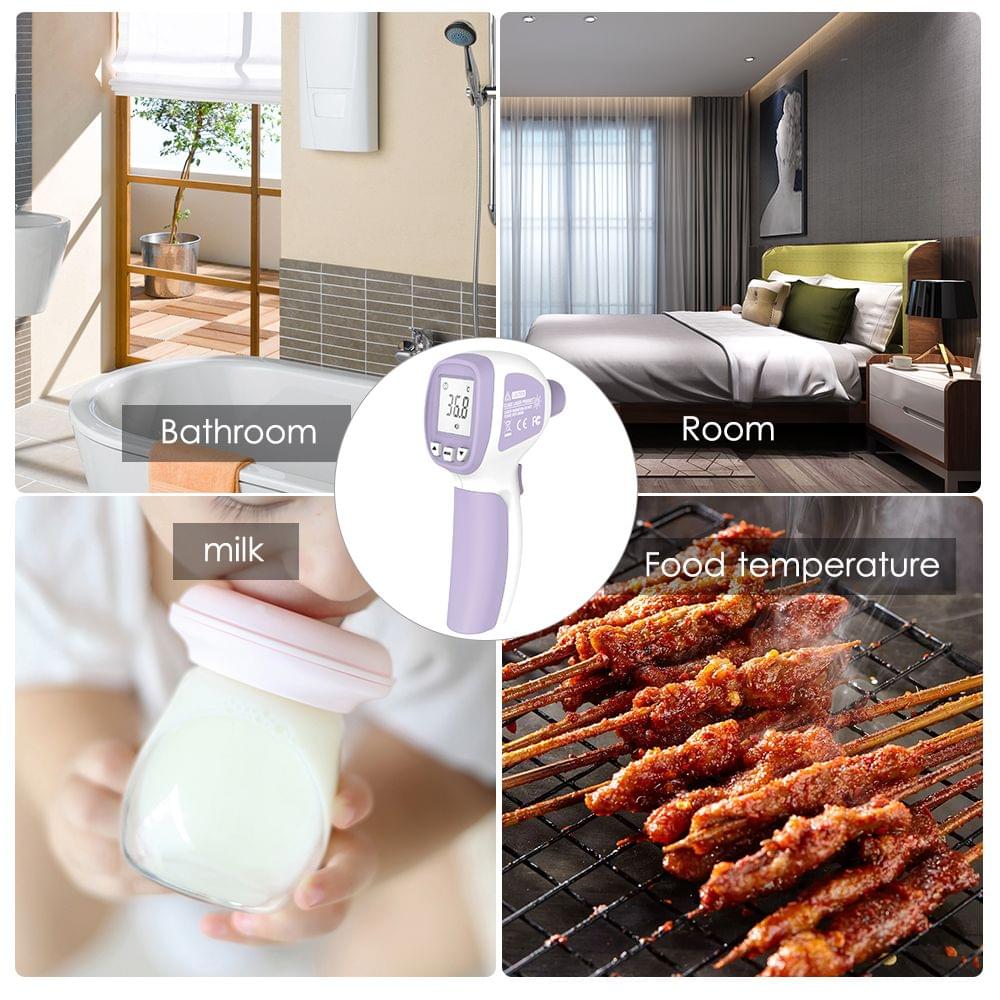 LCD Digital IR Thermometer Non-contact Infrared Forehead