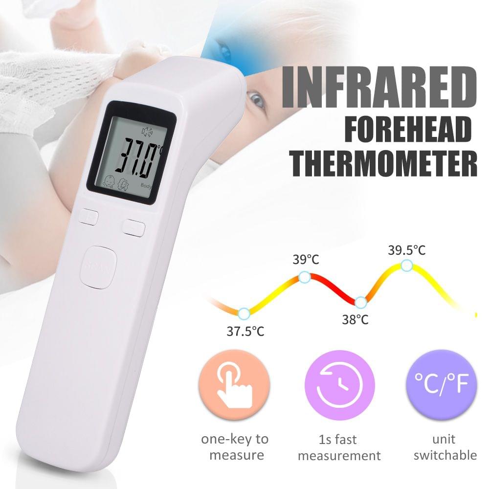 Infrared Forehead Thermometer for Baby Kids Adult Handheld