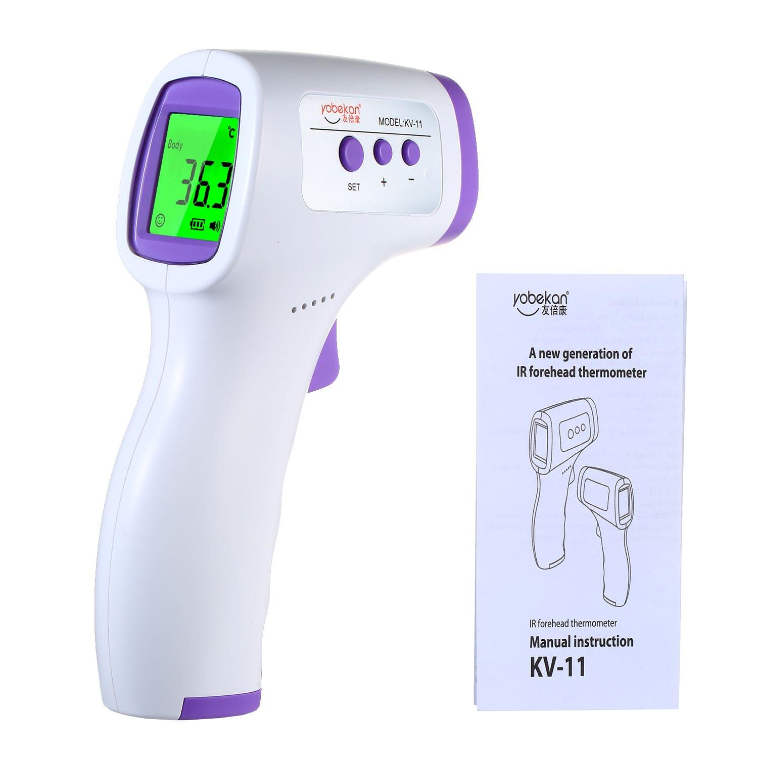 Digital Infrared Forehead Thermometer LCD IR Thermometer