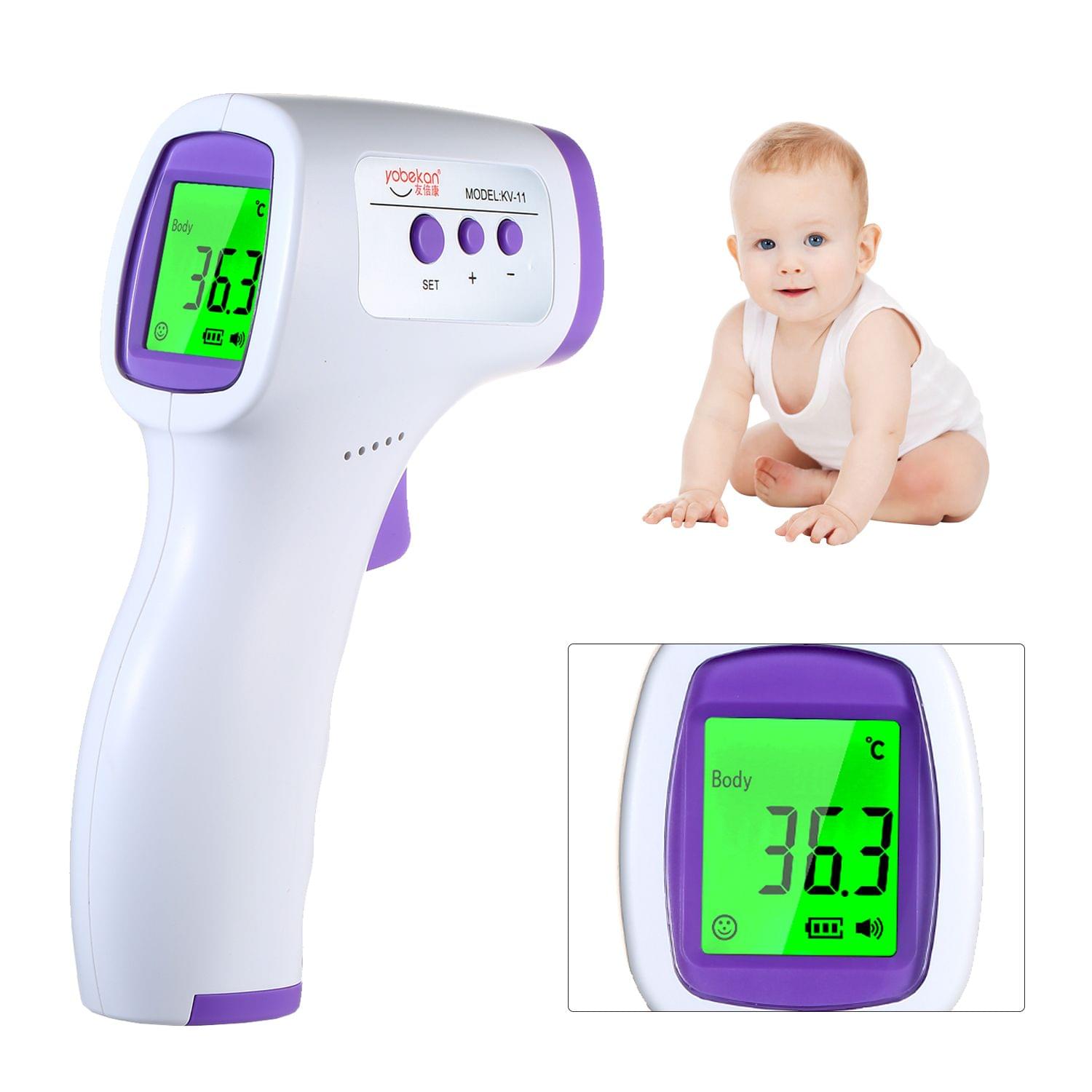Digital Infrared Forehead Thermometer LCD IR Thermometer