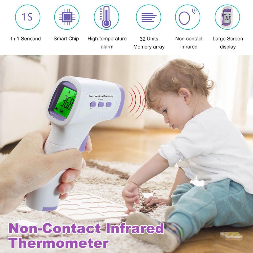 Digital Forehead Thermometer Non-contact Infrared