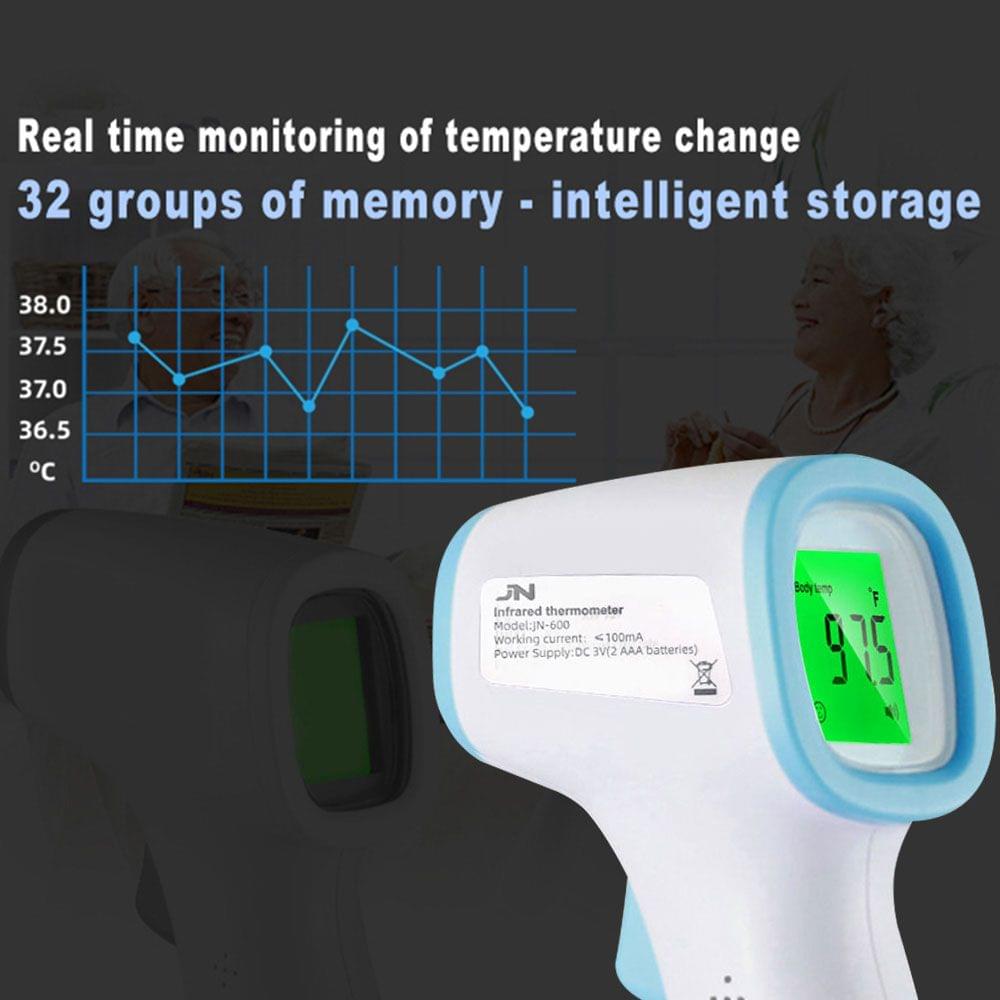 Non-contact Infrared Thermometer Tricolor LCD Screen 32