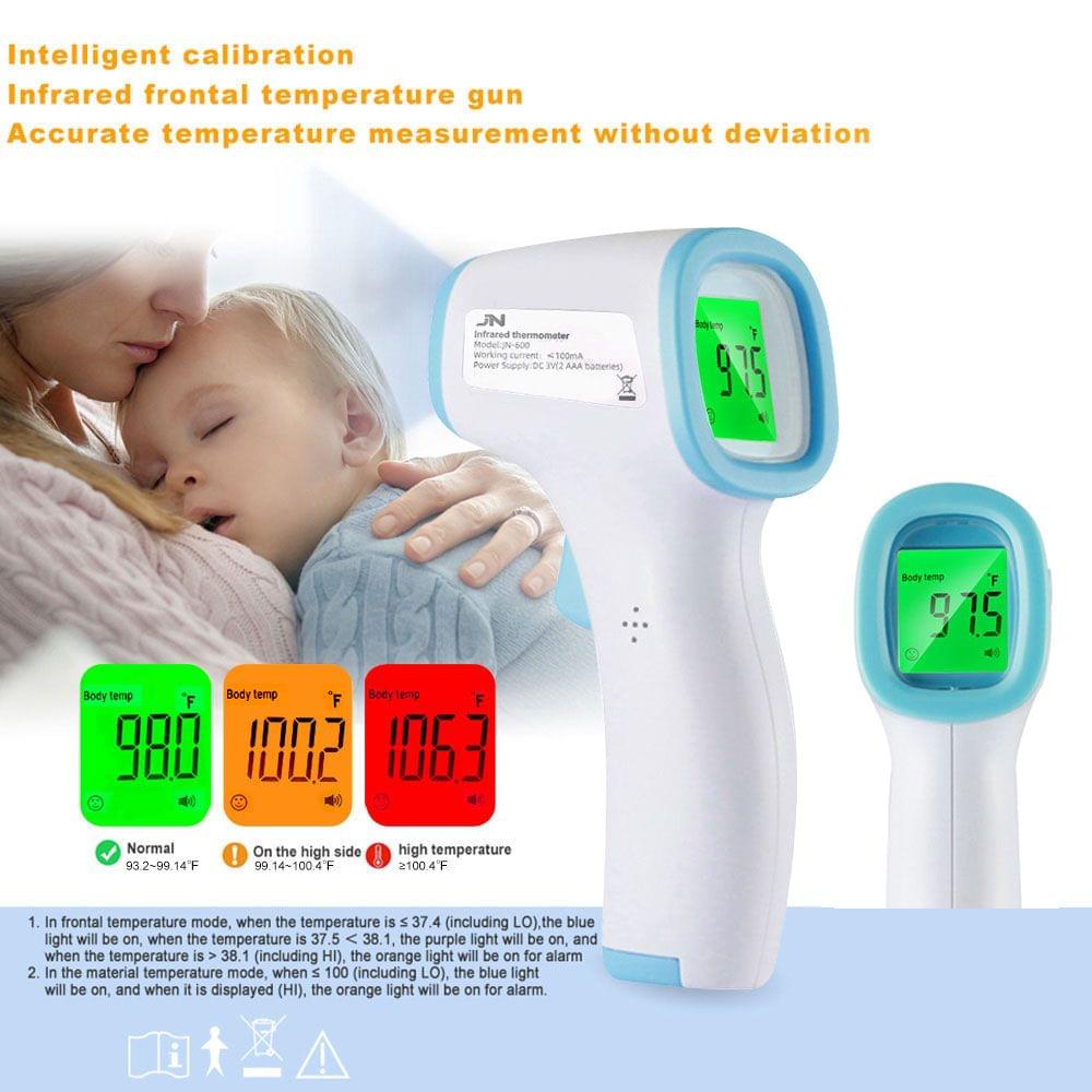 Non-contact Infrared Thermometer Tricolor LCD Screen 32