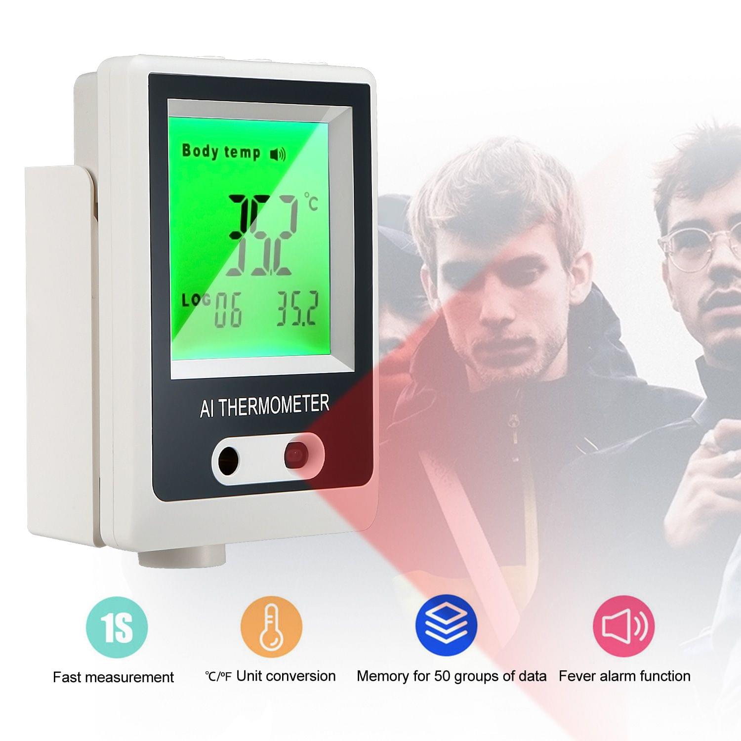 Auto Intelligent Non-contact Infrared Thermometer Audio Note