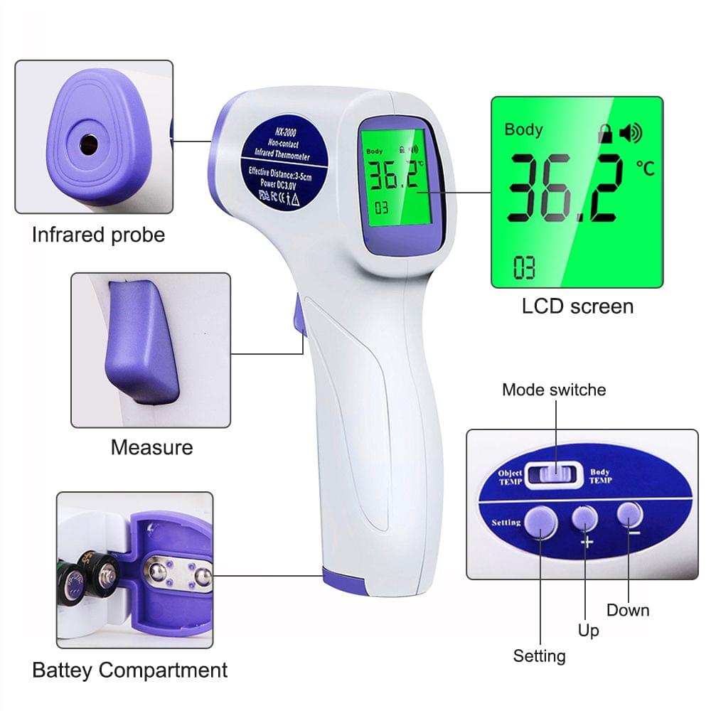 Non contact Forehead Temperature Infrared Thermometer