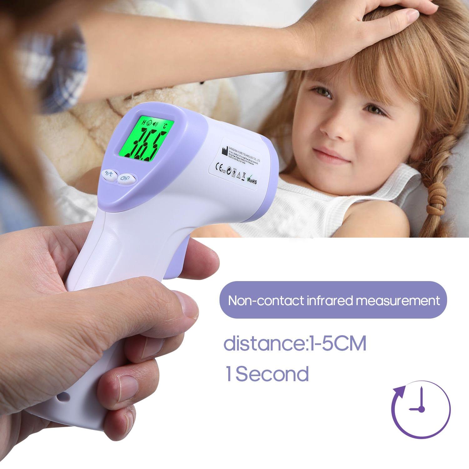 Non-Contact Forehead IR Infrared Thermometer Portable