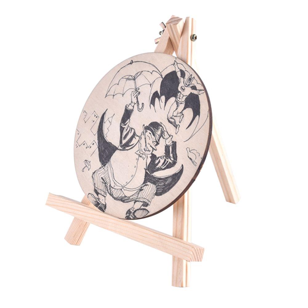 2 PCS Mini Artist Wooden Easel Wood Wedding Table Card