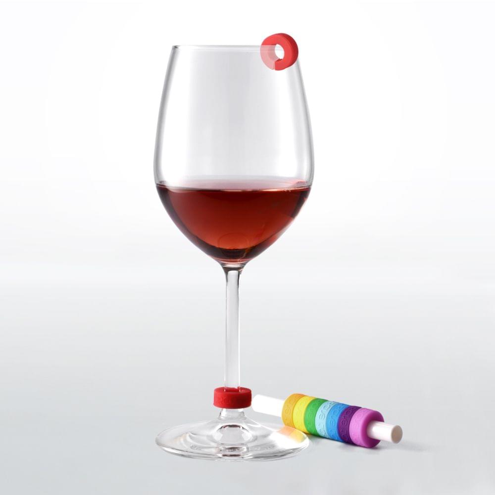 8Pcs/Lot Xiaomi Circle Joy Wine Glass Identification Ring - 8 Pcs