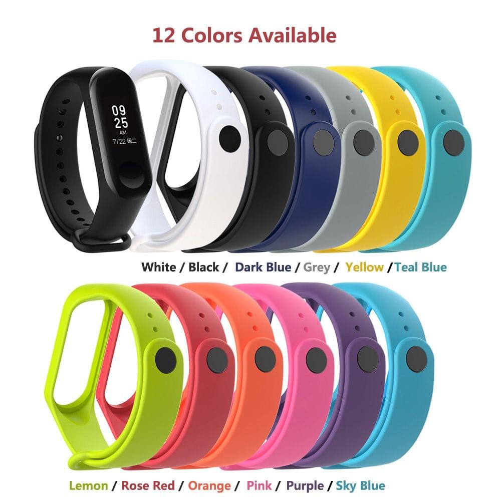 Replacement 220mm Wriststrap Watch Band for Xiaomi Miband 3