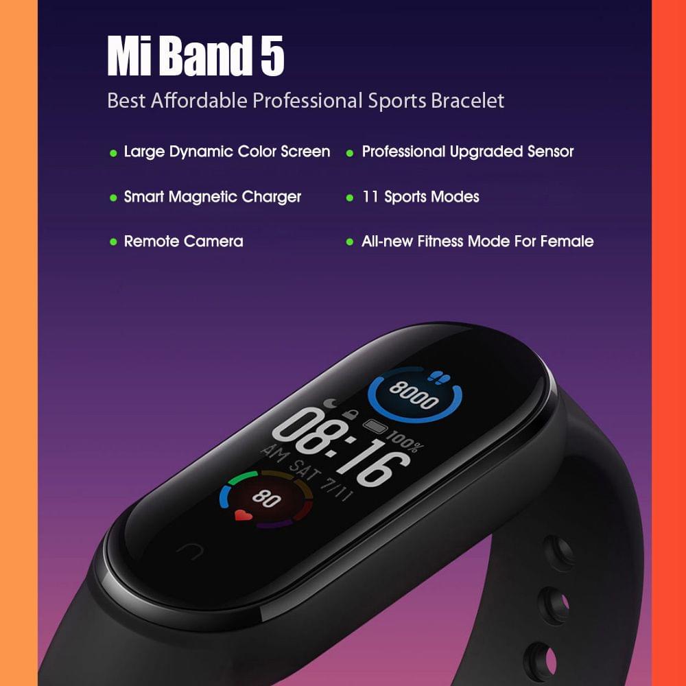 Xiaomi Mi Smart Band 5 Dynamic Color AMOLED Screen 11
