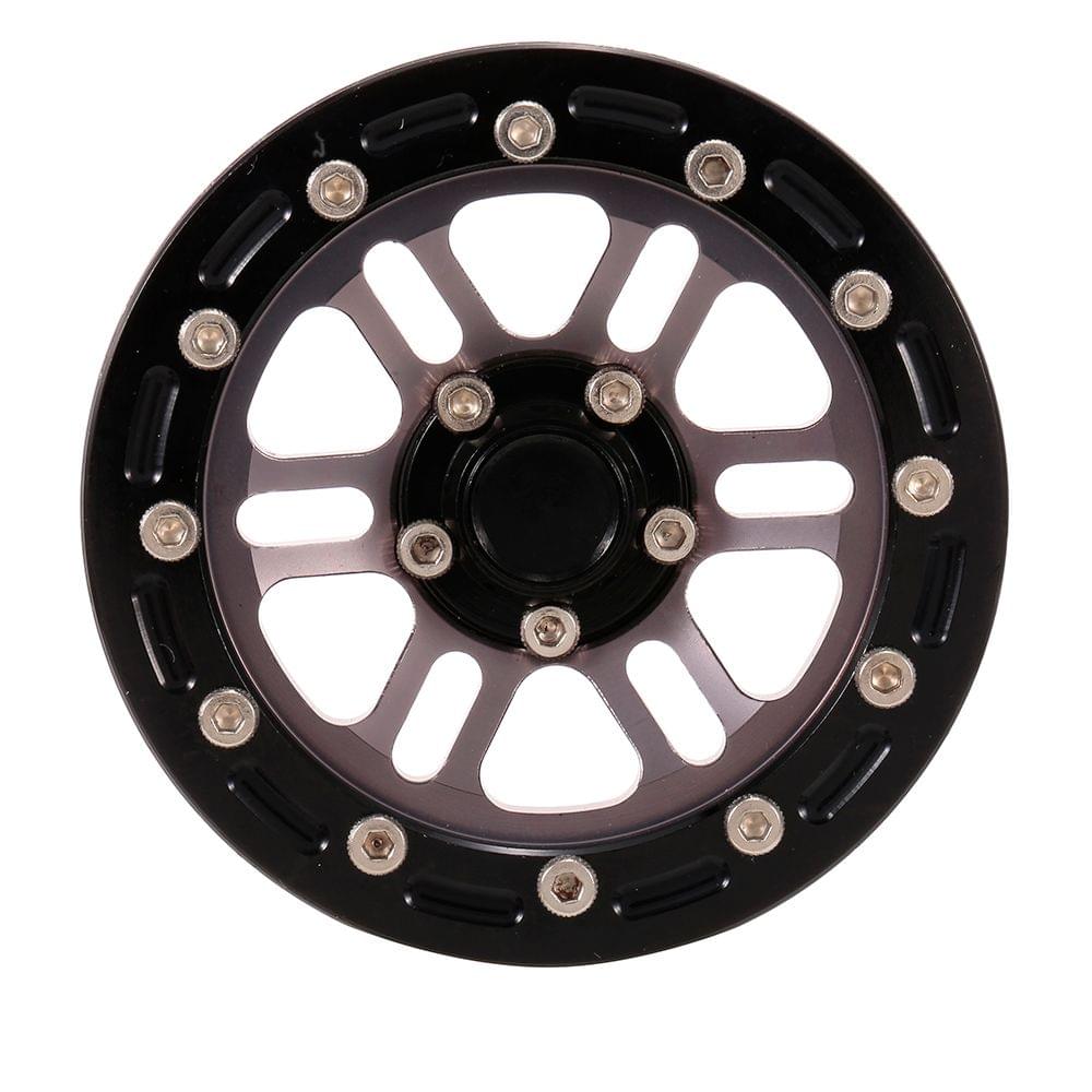 4pcs 1/10 Metal Alloy 1.9" Wheel Rim Beadlock for 1/10