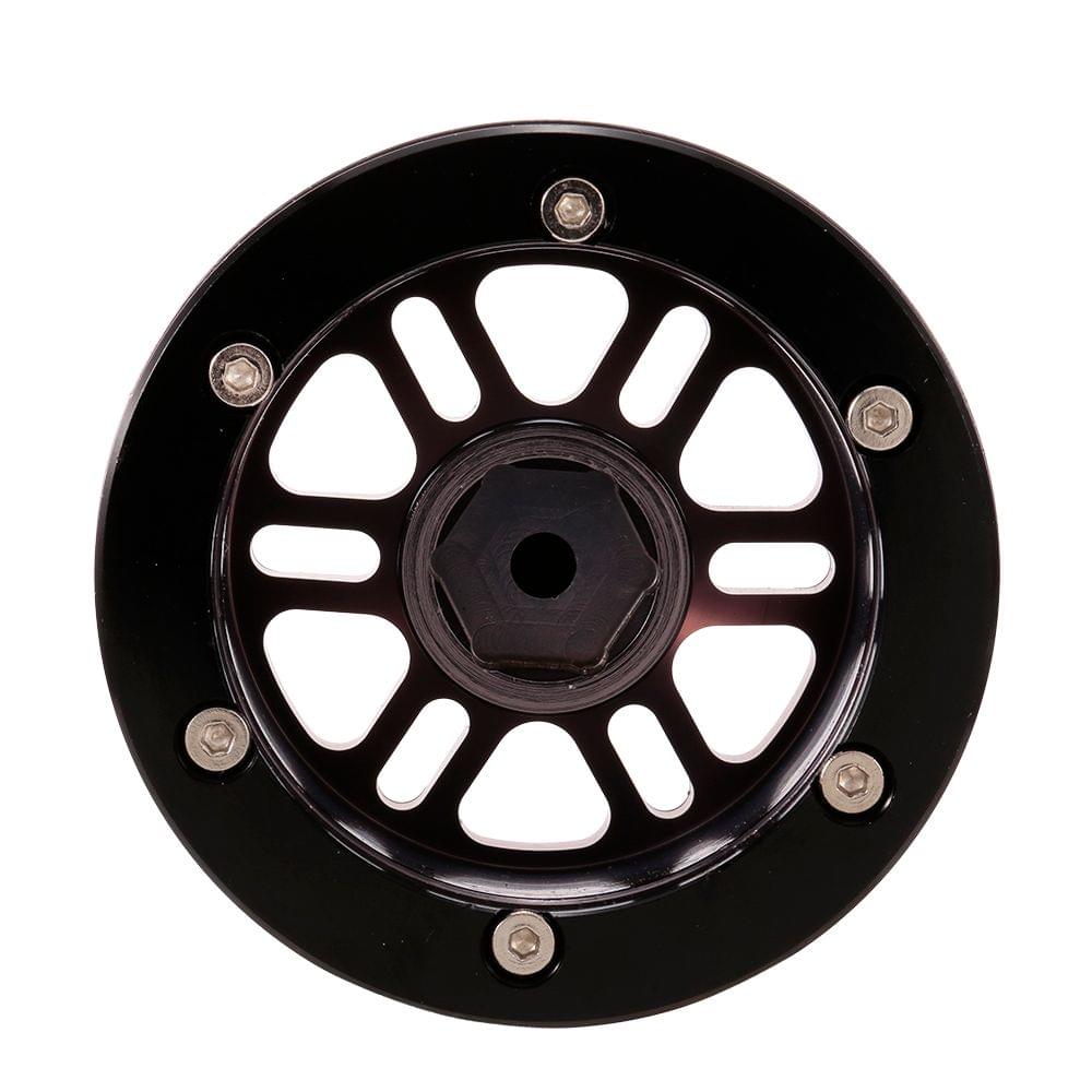 4pcs 1/10 Metal Alloy 1.9" Wheel Rim Beadlock for 1/10