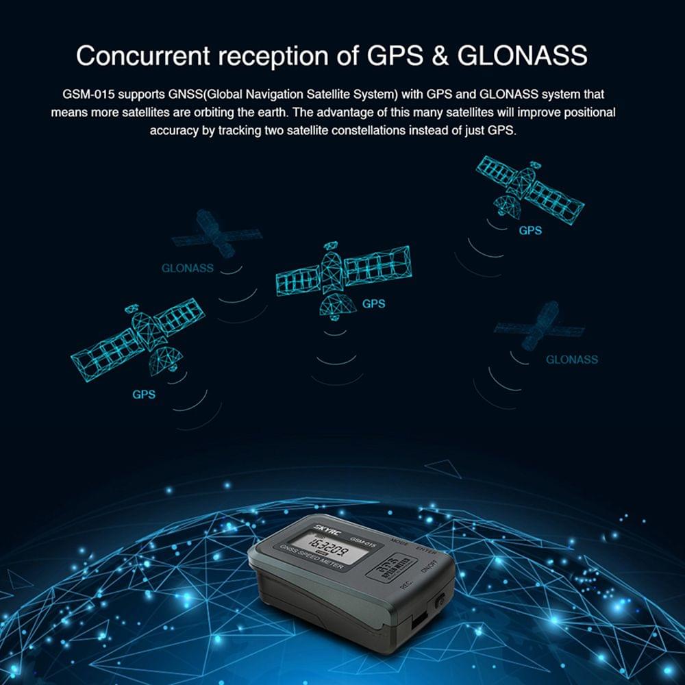 SKYRC GSM-015 GNSS GPS Speed Meter for RC Drones FPV
