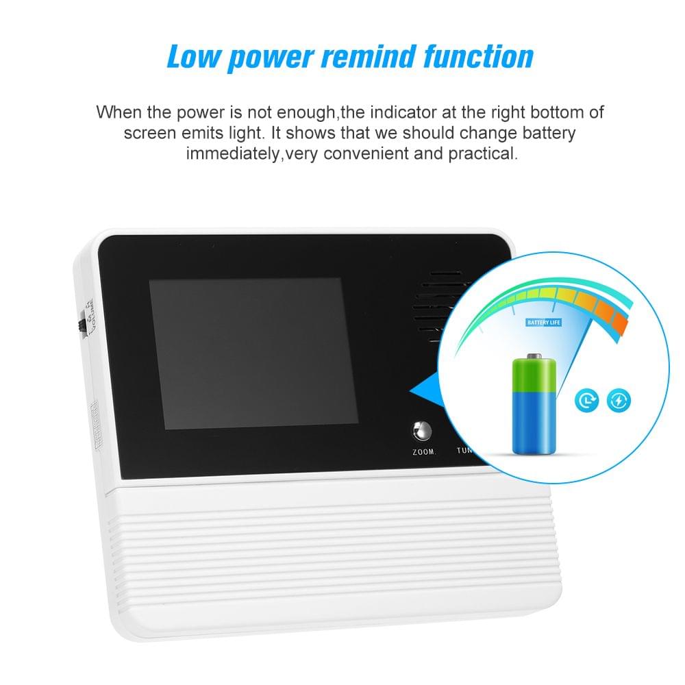 2.8" TFT LCD Screen Digital Eye Viewer Peephole Camera Door