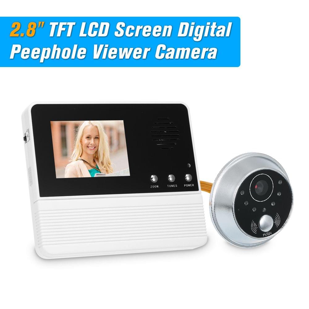 2.8" TFT LCD Screen Digital Eye Viewer Peephole Camera Door