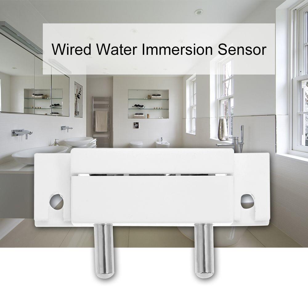 Wired Water Immersion Sensor Water Level Overflow Alarm Leak