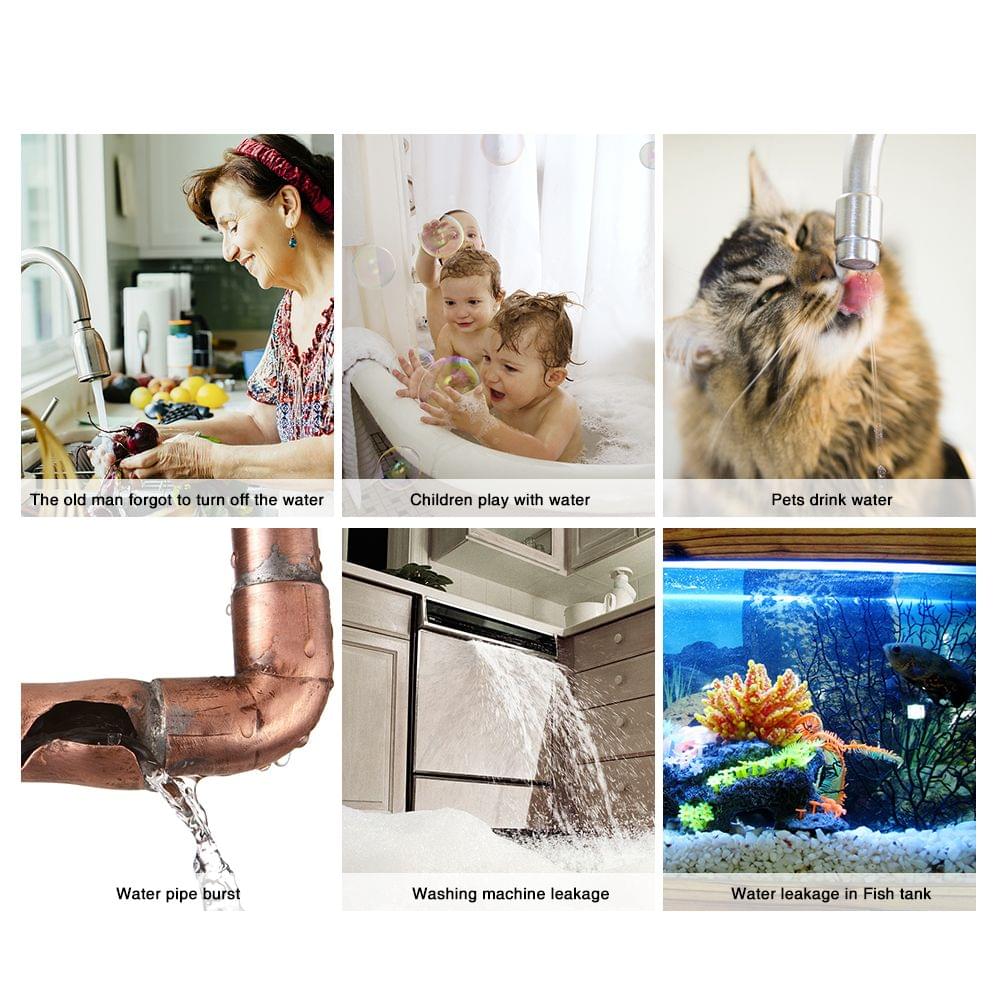 Wired Water Immersion Sensor Water Level Overflow Alarm Leak